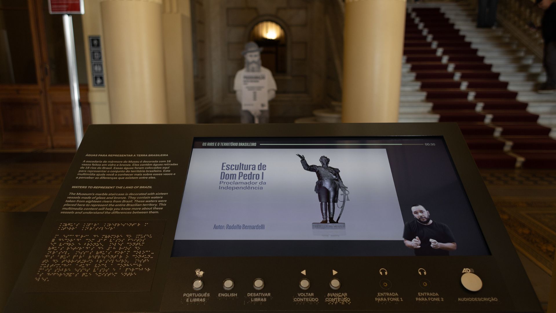 Imagem do Museu do Ipiranga com acessibilidade