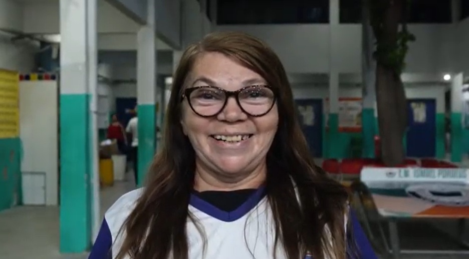 Grécia Maria de Abreu Moura Cordeiro, de 54 anos, moradora de Fortaleza (CE)