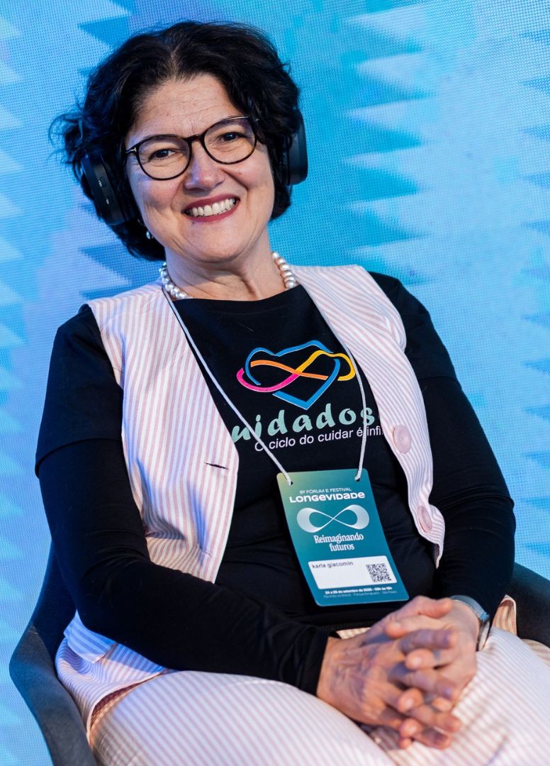 Karla Giacomin, da Associação Cuidadosa