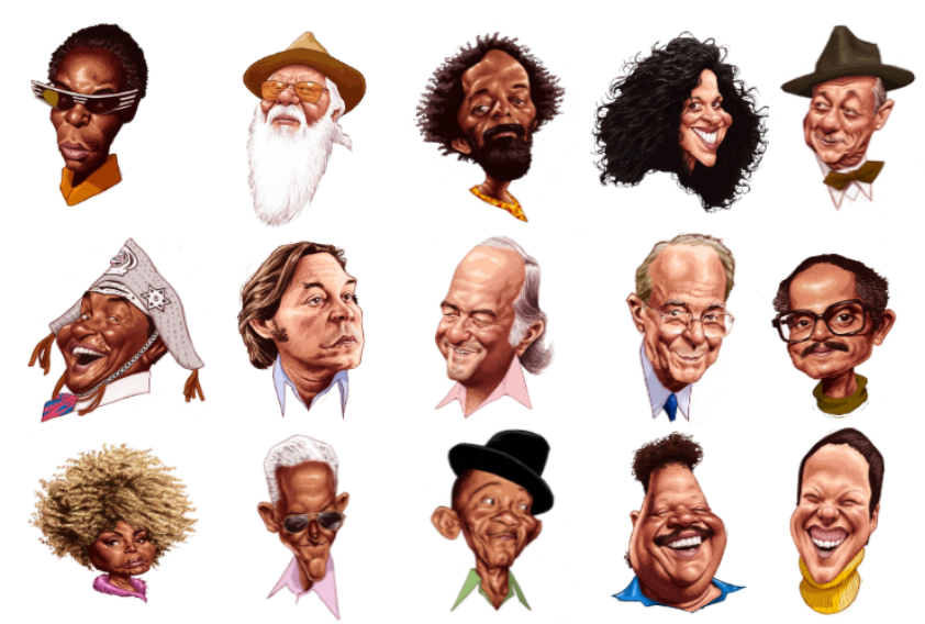 Livro-caixinha “Heróis e Heroínas da MPB” reúne 52 artistas importantes da MPB