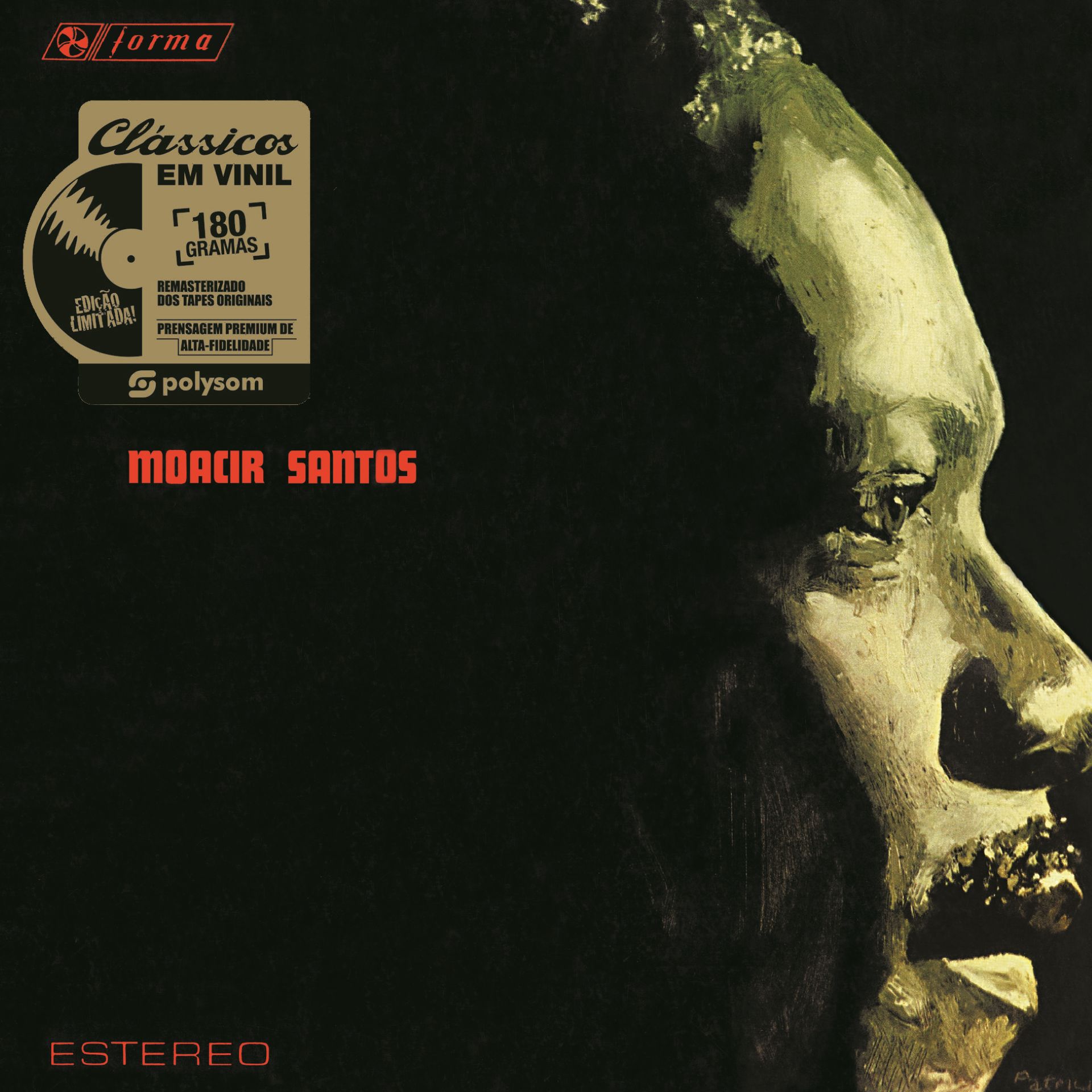 Capa do disco "Coisas" traz Moacir Santos de perfil
