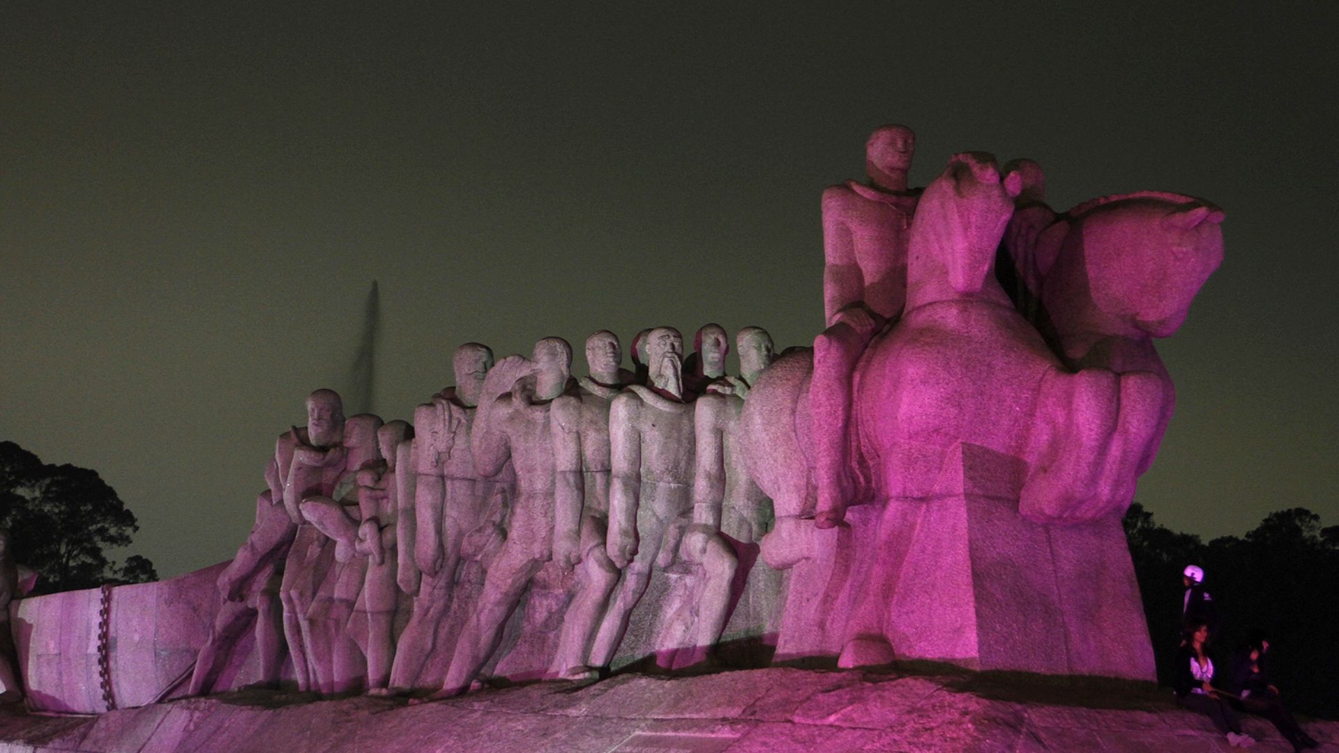 Monumento às Bandeiras, em São Paulo