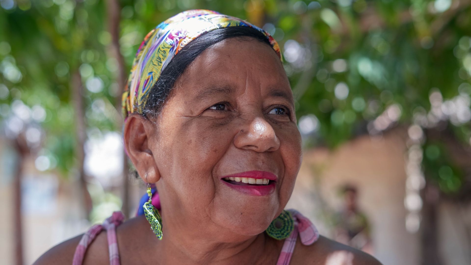 Percília dos Santos é ex-parteira da comunidade Vão de Almas, no território quilombola Kalunga, em Goiás