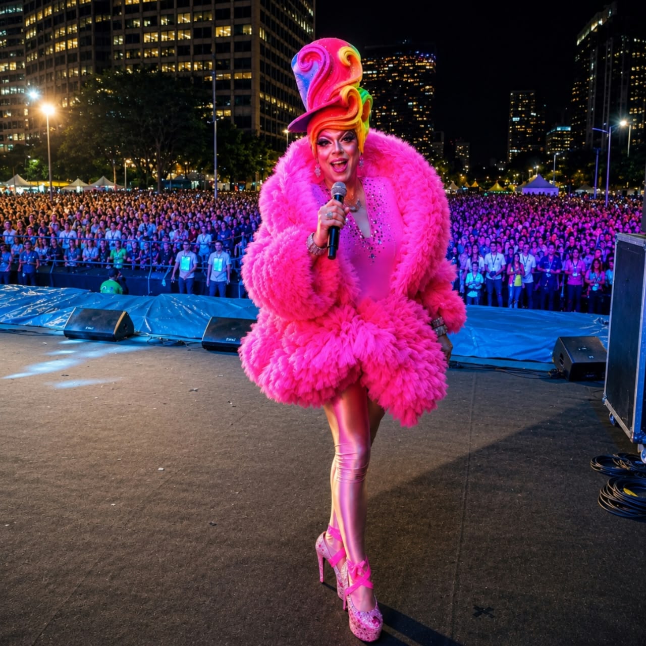 TchaKa se define como “rainha das festas” e empresária da própria carreira