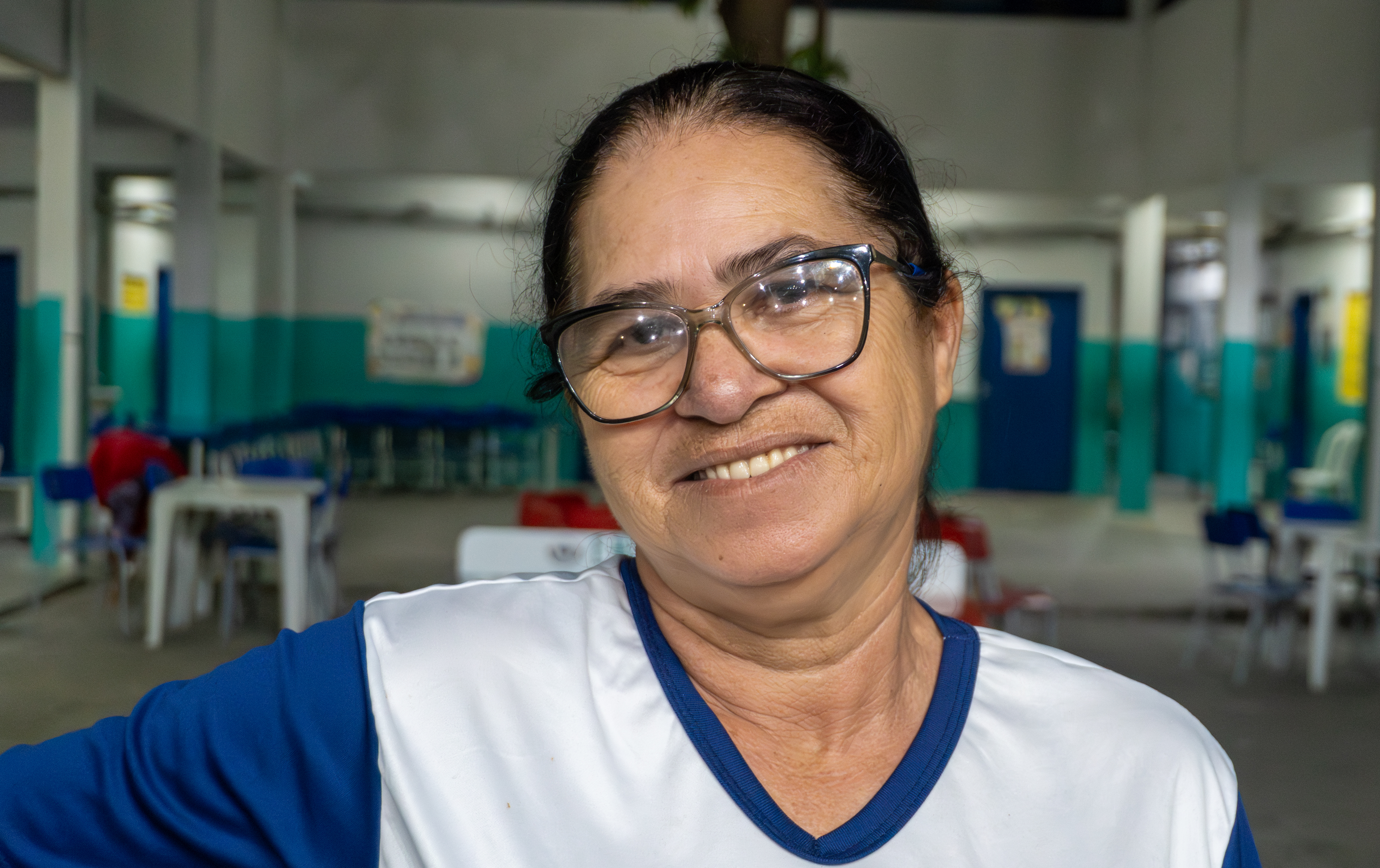 Vanderlucia Tavares da Silva, de 58 anos, moradora de Fortaleza (CE)