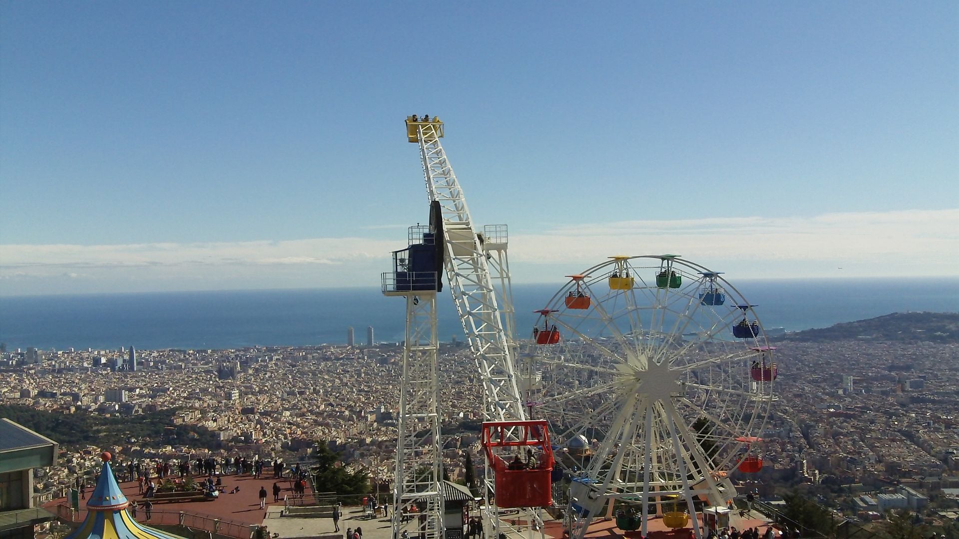 Tibidabo, em Catalunha