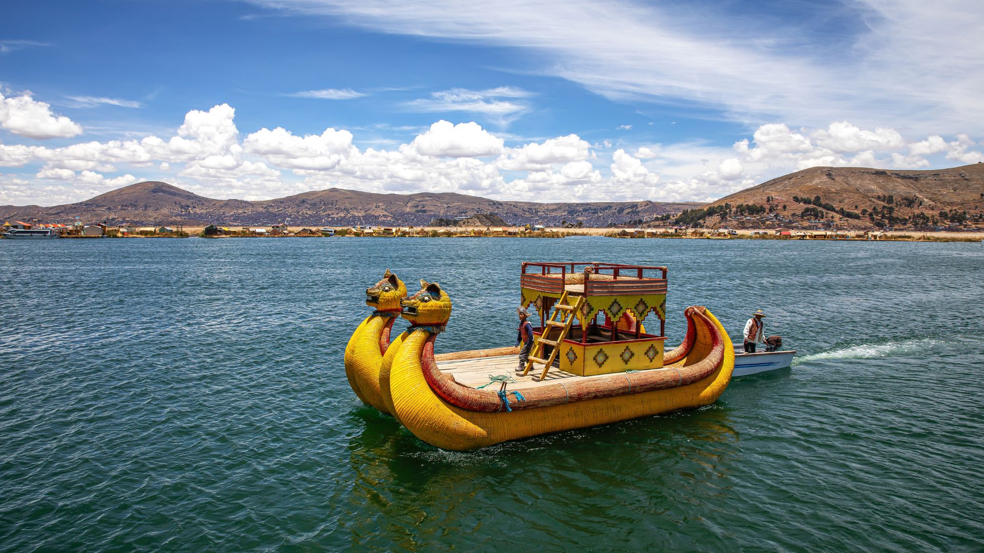 Puno – Lago Titicaca, no Peru