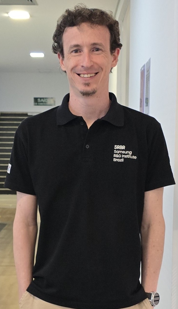 Foto do Otávio Penatti, Diretor de Inteligência Artificial da Samsung no Brasil