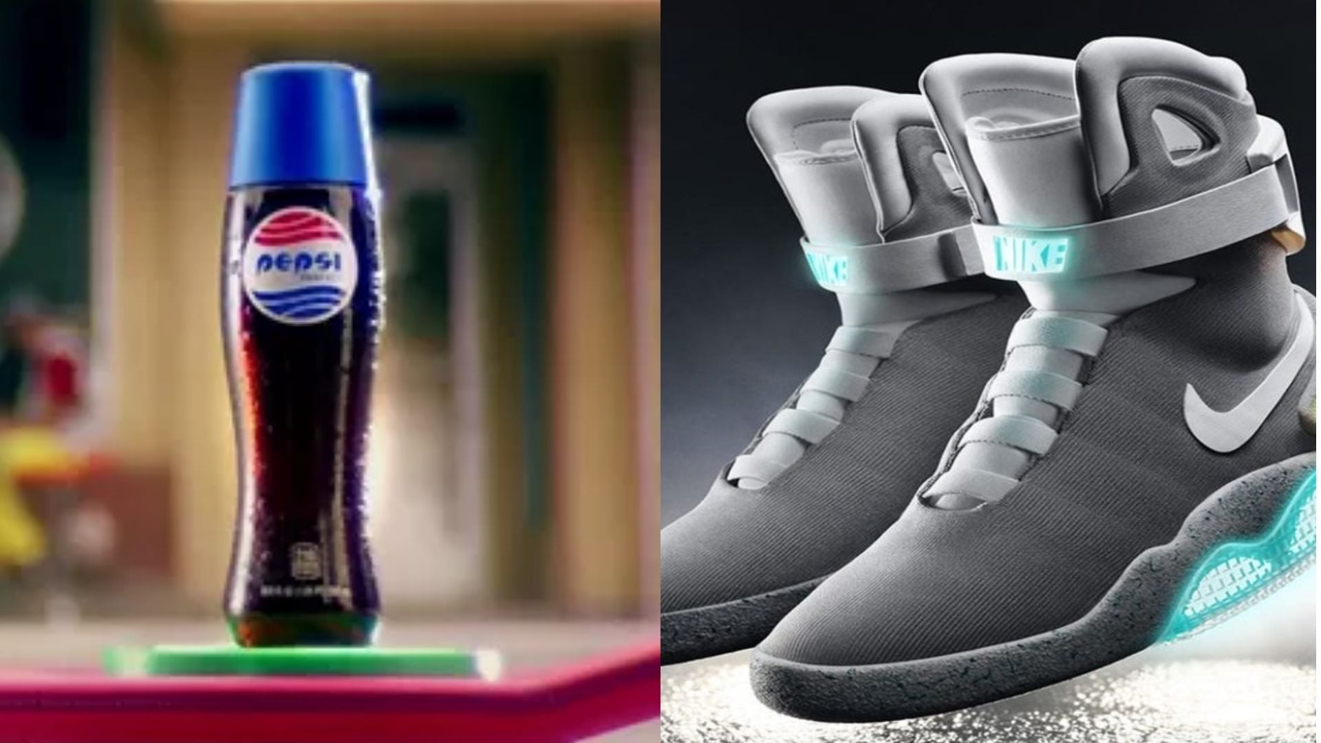 Marcas como Pepsi e Nike lançaram produtos iguais aos previstos para o futuro pelo filme, em 2015